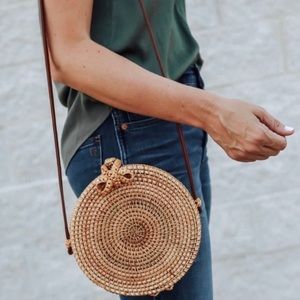 Anthropologie Basket Bag
